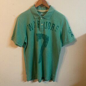 AMERICAN RAG CIE MEDIUM GREEN SHORT-SLEEVE SHIRT